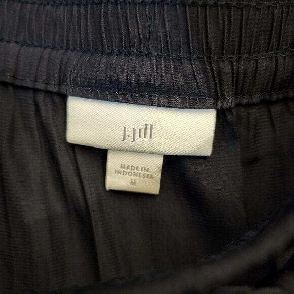 J. Jill Tiered Maxi Skirt In Navy Blue - Picture 7 of 12